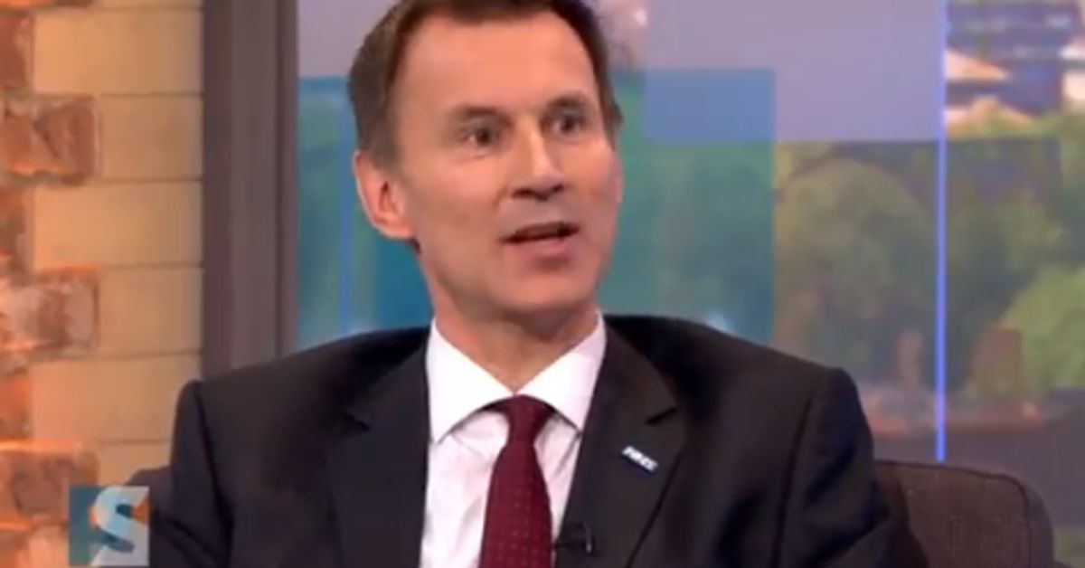 Jeremy Hunt Backs 10-Year Funding Deal For NHS | HuffPost UK Politics