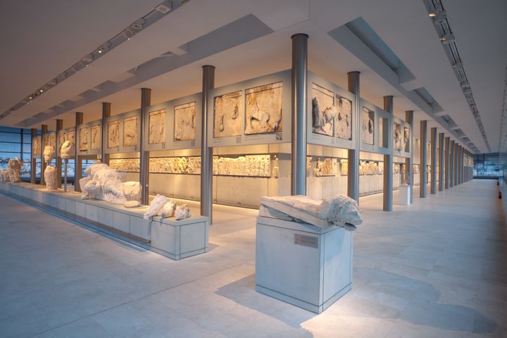 Η Αίθουσα του Παρθενώνα © Μουσείο Ακρόπολης. Φωτογραφία Νίκος Δανιηλίδης