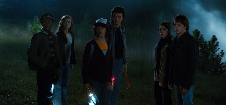 <strong>The 'Stranger Things' cast</strong>