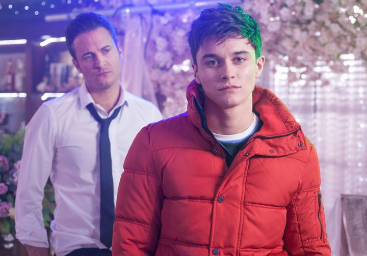 Luke and Ollie Morgan, played by Gary Lucy and Aedan Duckworth