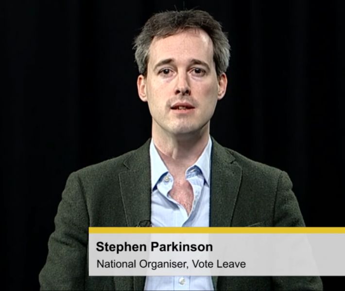 Stephen Parkinson is now political secretary to Theresa May.
