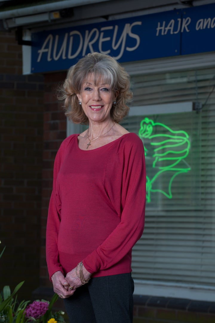 Sue made her first appearance as Audrey Roberts in 1979