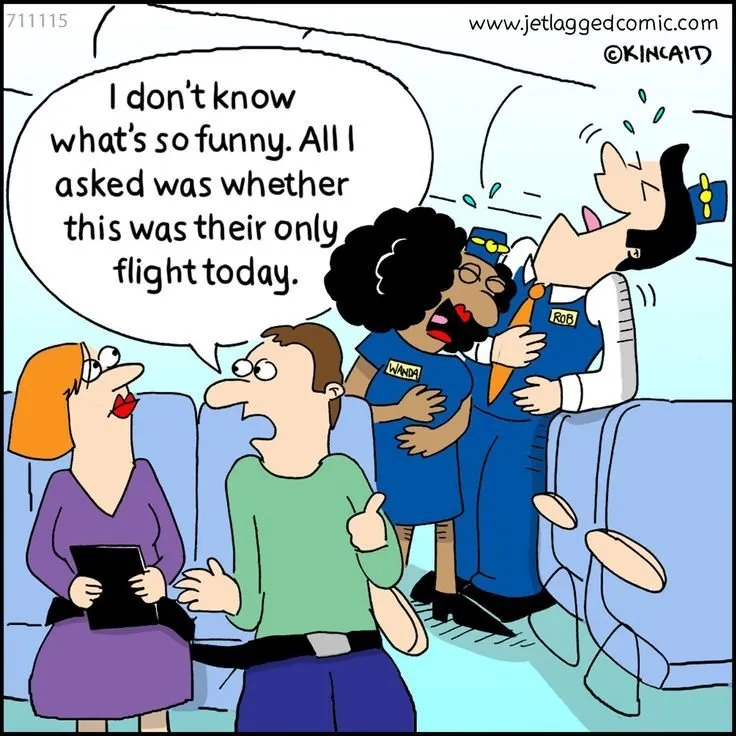 25 Hilarious Comics About Life As A Flight Attendant | HuffPost Life