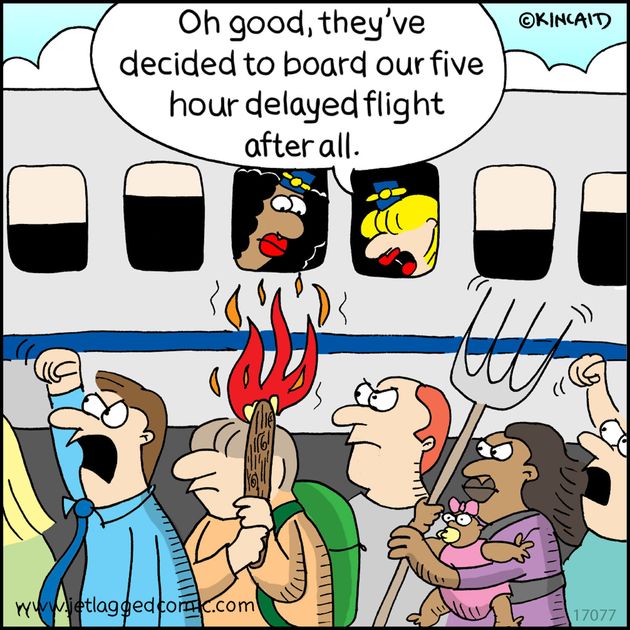 25 Hilarious Comics About Life As A Flight Attendant 