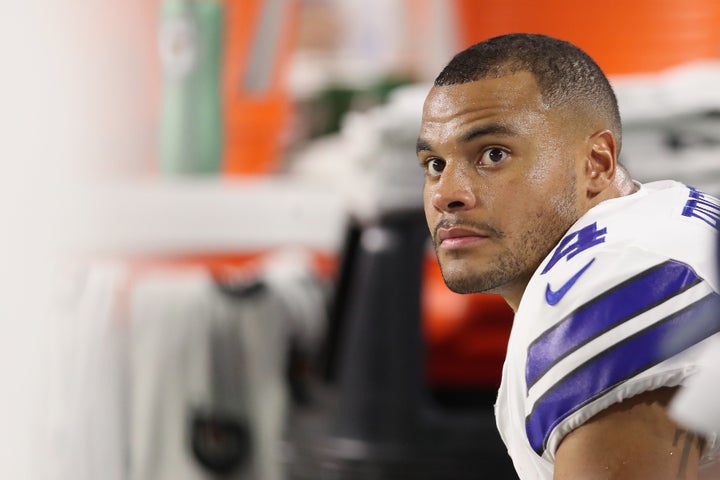 Dak Prescott lost his mom, Peggy, to colorectal cancer in November 2013.