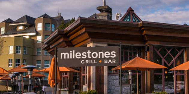 Guillaume Rey worked for a Milestones restaurant in Vancouver; a Milestones in Whistler is seen above 