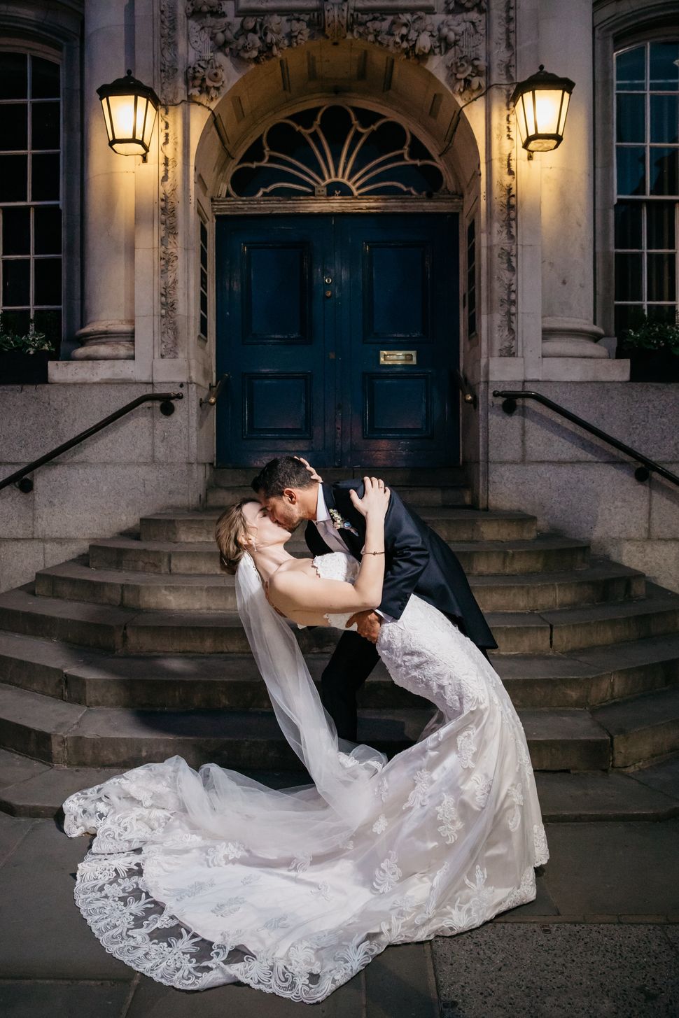 The couple shared a selection of image from their wedding exclusively with HuffPost UK.