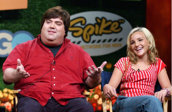 Dan Schneider, creator of Zoey 101, and star Jamie Lynn Spears.