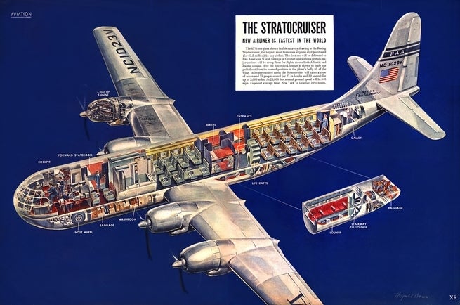<p>The era of actually enjoyable air travel.</p>