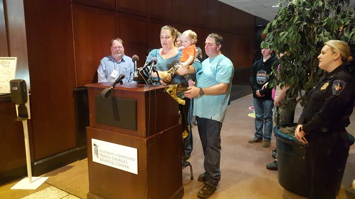 Melissa and Daniel Willey announce plans to take their daughter, Jaelynn, off life support on March 22, 2018, after a fellow student shot her at Great Mills High School in Maryland.