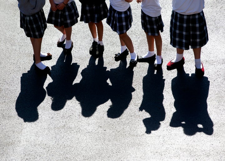 Girls are wearing shorts under their skirts at school to prevent instances where photos are taken and potentially sent around school.