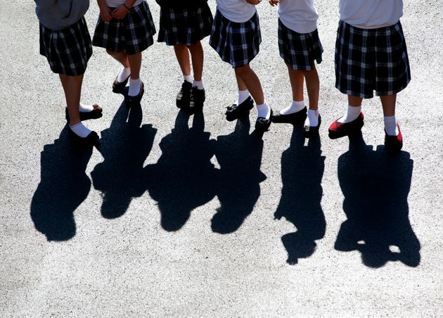 Girls are wearing shorts under their skirts at school to prevent instances where photos are taken and potentially sent around school. 