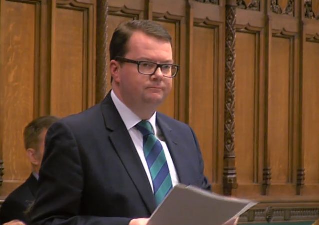 Conor McGinn in the House of Commons speaking about marriage equality in Northern Ireland