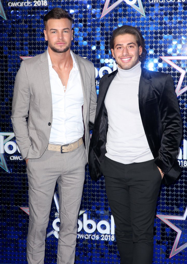 Chris's 'Love Island' co-star Kem Cetinay competed on the last series of 'Dancing On Ice'