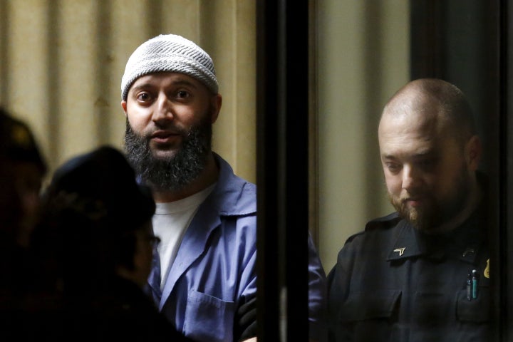 Adnan Syed leaves the Baltimore City Circuit Courthouse in Baltimore, Maryland, on Feb. 5, 2016. 