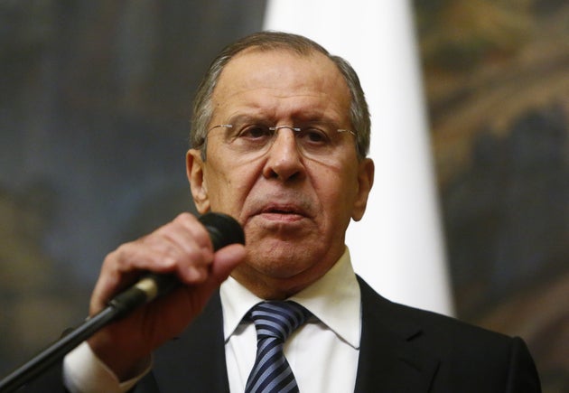 Russian Foreign Minister Sergei Lavrov.