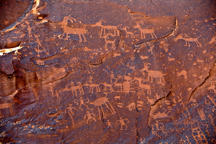 The Sand Island Petroglyph Panel was originally part of the Bears Ears National Monument, but President Donald Trump's proclamation in 2017 cut it from the protected site's boundary.