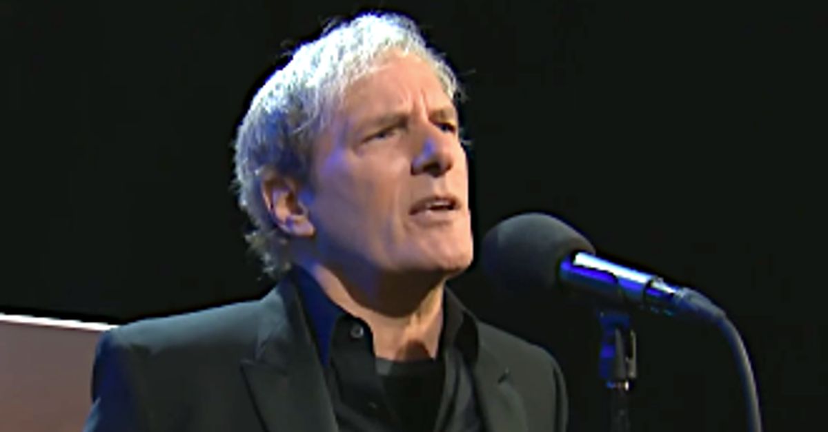 Michael Bolton Singing John Bolton's Scary Words About War Is Almost 