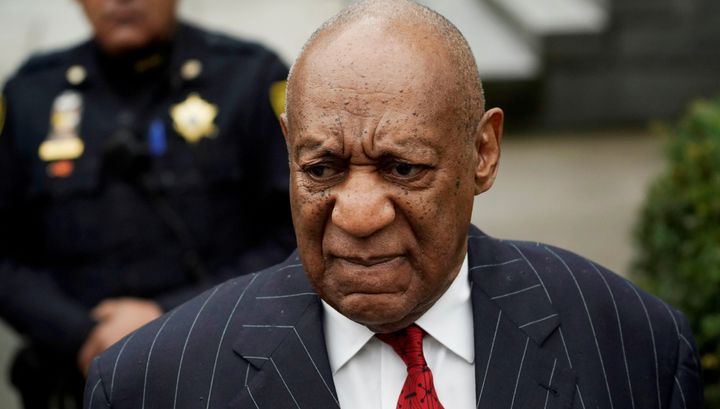 Bill Cosby arrives for a pretrial hearing for his sexual assault trial in Norristown, Pennsylvania, on March 29, 2018. 