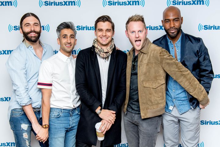 People are soaking up the advice of the Fab Five from "Queer Eye."