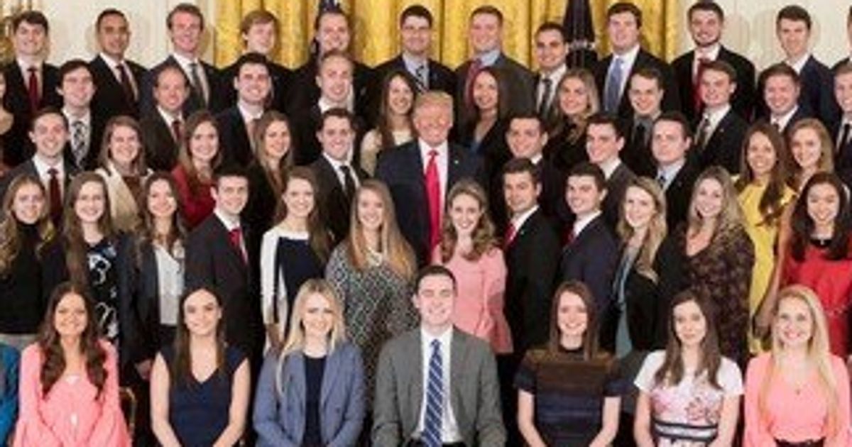 The Trump White House's Intern Program Is Once Again Very, Very White