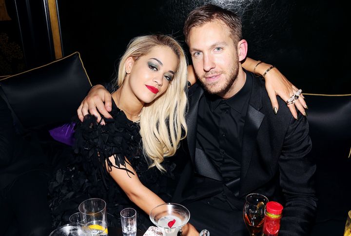 Rita and Calvin in 2014, shortly before their split