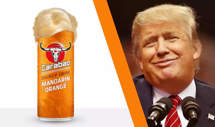 Carabao launched a drink that it claimed was the same colour as US President Donald Trump