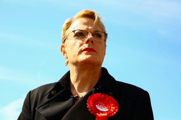 Eddie Izzard on the 2017 Labour general election campaign in Cardiff.