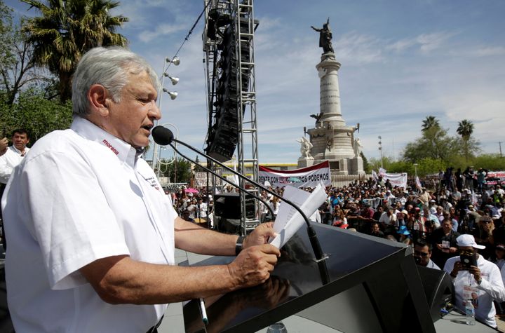 Mexico’s presidential front-runner, Andres Manuel Lopez Obrador, has signaling he may take a harder line toward Trump if he wins