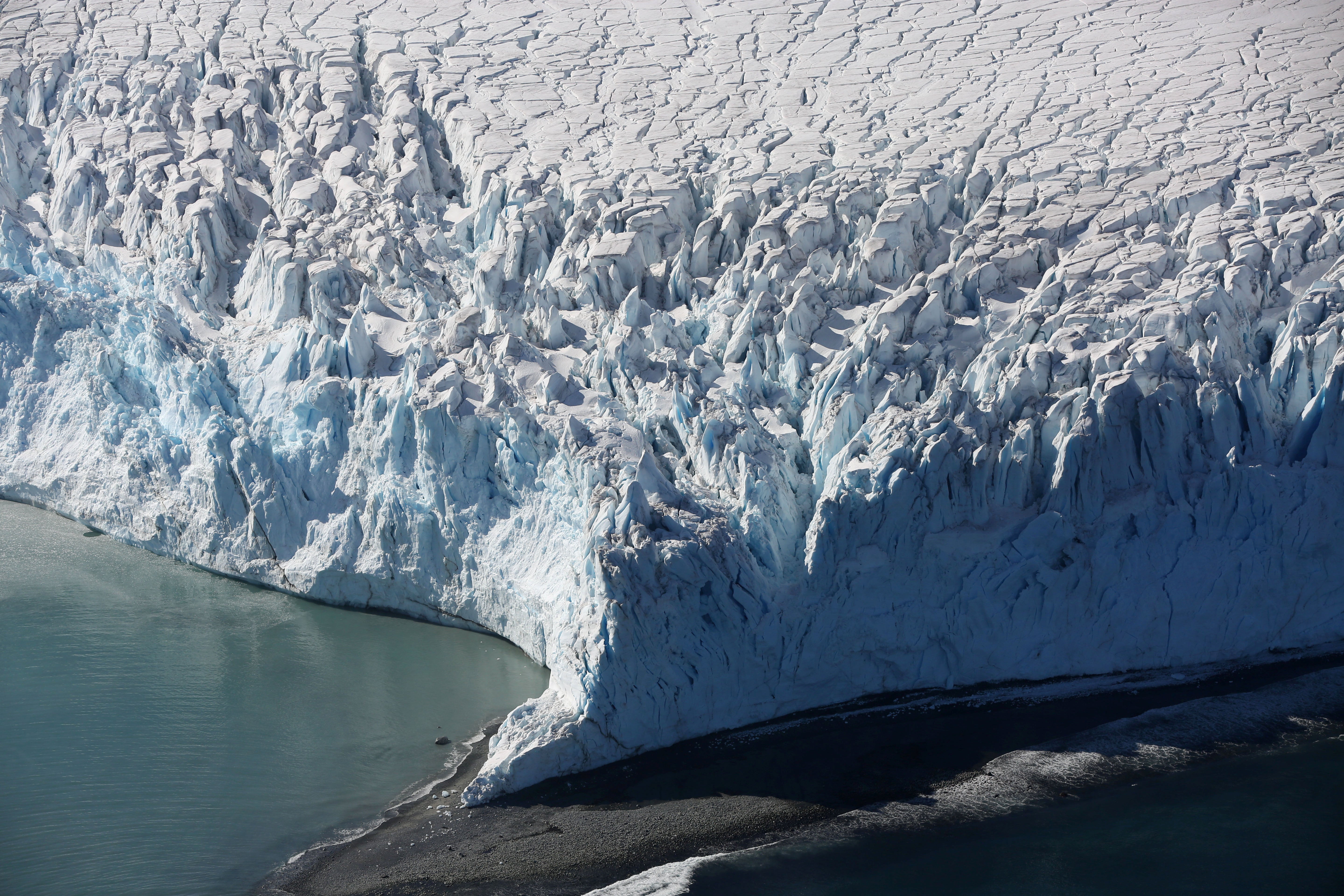 Antarctica's grounding lines are retreating across the seafloor