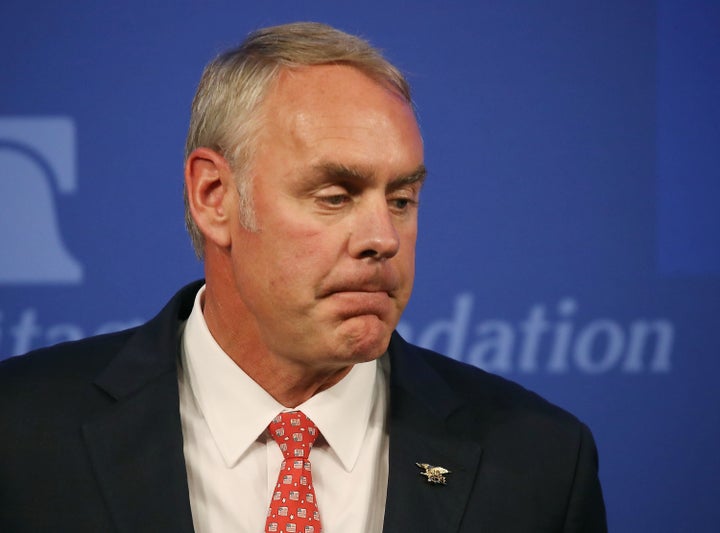 Ryan Zinke described himself as a champion of public lands but cozied up to fossil fuel interests.