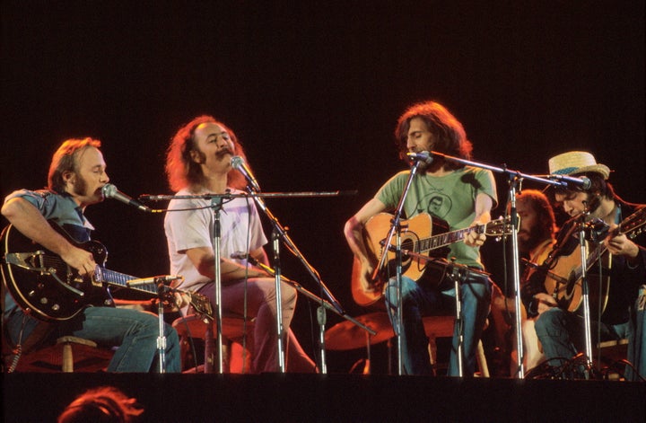 CSNY in 1974.