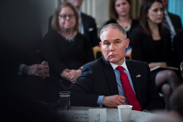 Environmental Protection Agency chief Scott Pruitt is facing mounting pressure to resign. 