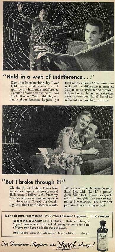 Another vintage Lysol ad.