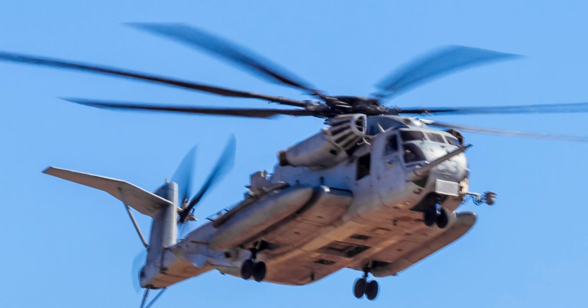 U.S. Marine Helicopter Crashes During Training Mission In Southern
