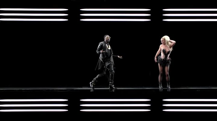 will.i.am and Britney Spears in the 'Scream And Shout' video