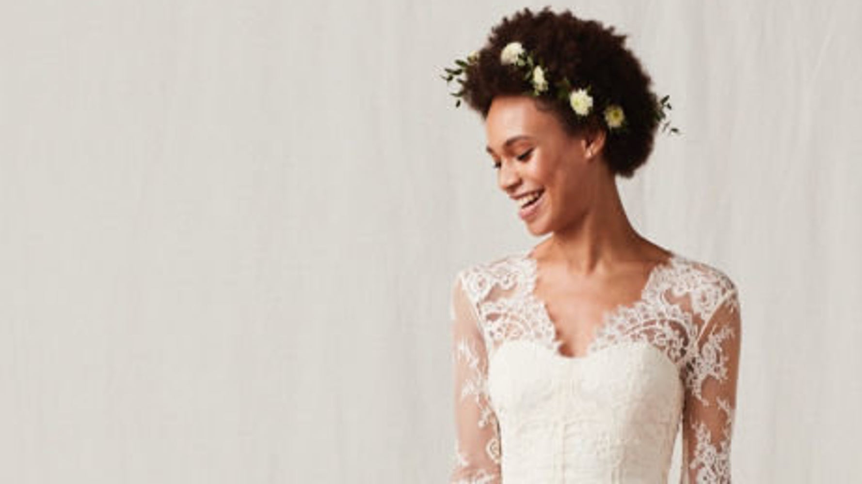 H&m lace wedding 2024 dress
