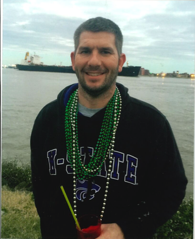 Shawn Arthur during an undated Mardi Gras celebration.