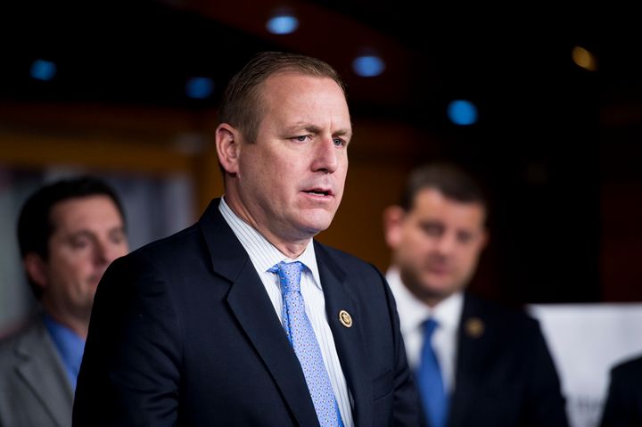 Rep. Jeff Denham of California is one of the Republicans whose re-election prospects could be jeopardized by President Donald Trump's trade policies.