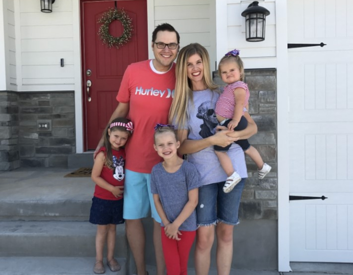 Daryl Austin and family on July 4, 2017.