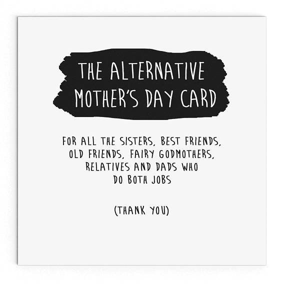 alternative mother's day ideas