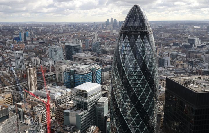 The City of London has huge gender gaps on bonuses