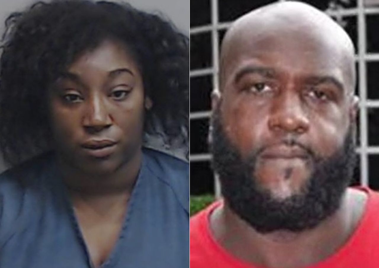 Photos taken by sheriff's deputies after the arrest of Dominique Berry and Randy Schenck.