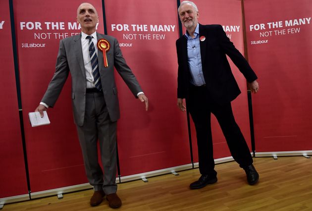 Chris WIlliamson with Jeremy Corbyn 