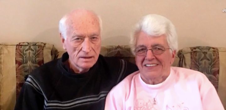 Harold Holland and Lillian Barnes are getting married again, about 50 years after they got divorced.