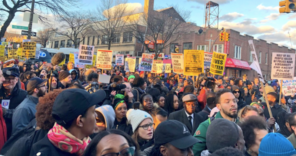 Protesters Demand Justice For Saheed Vassell, Unarmed Black Man Shot By ...