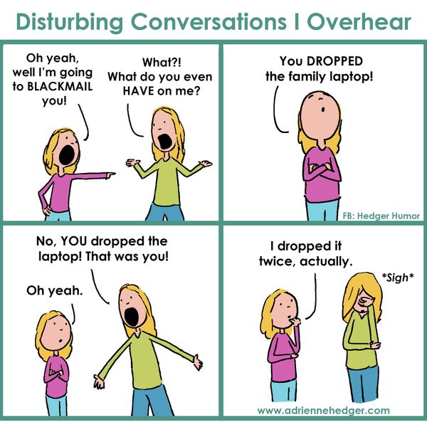 24 Hilarious Comics About Sibling Relationships Huffpost