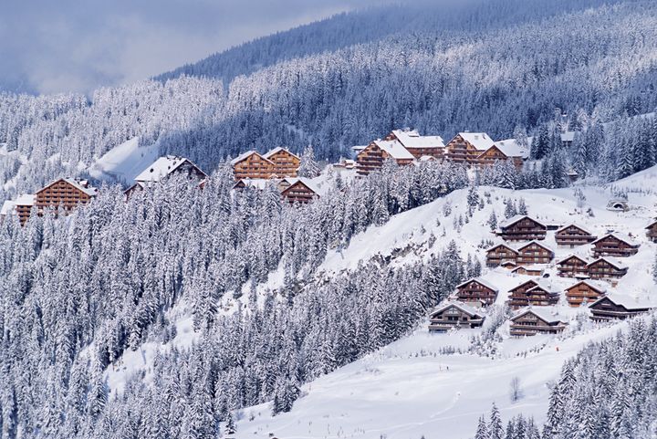 The French ski resort of Meribel.