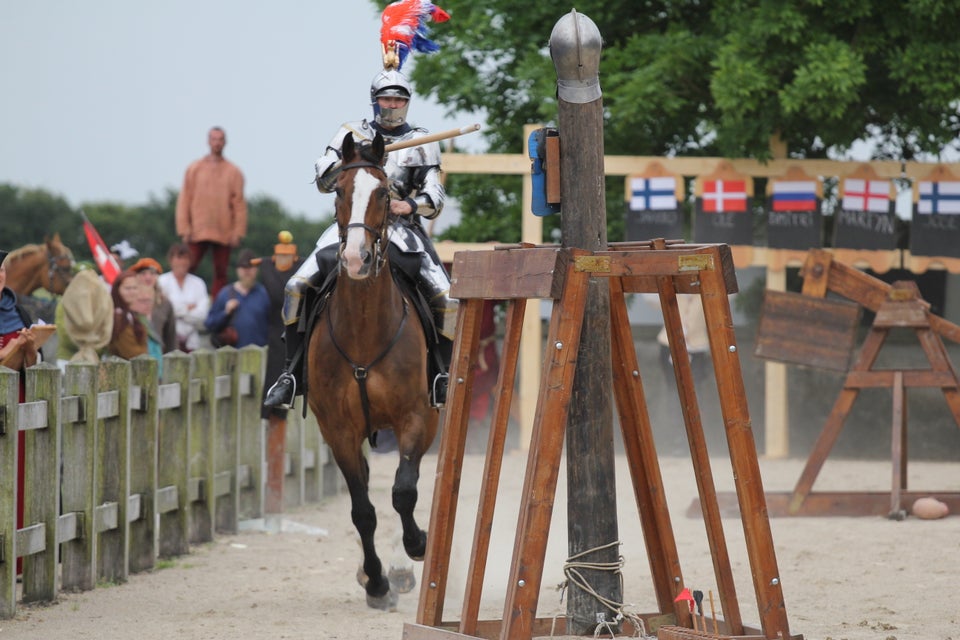 i am most me when i am in armour jousting on a horse huffpost uk