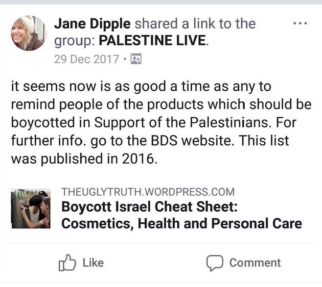 The Palestine Live Facebook group is notorious for posting conspiracy theories.